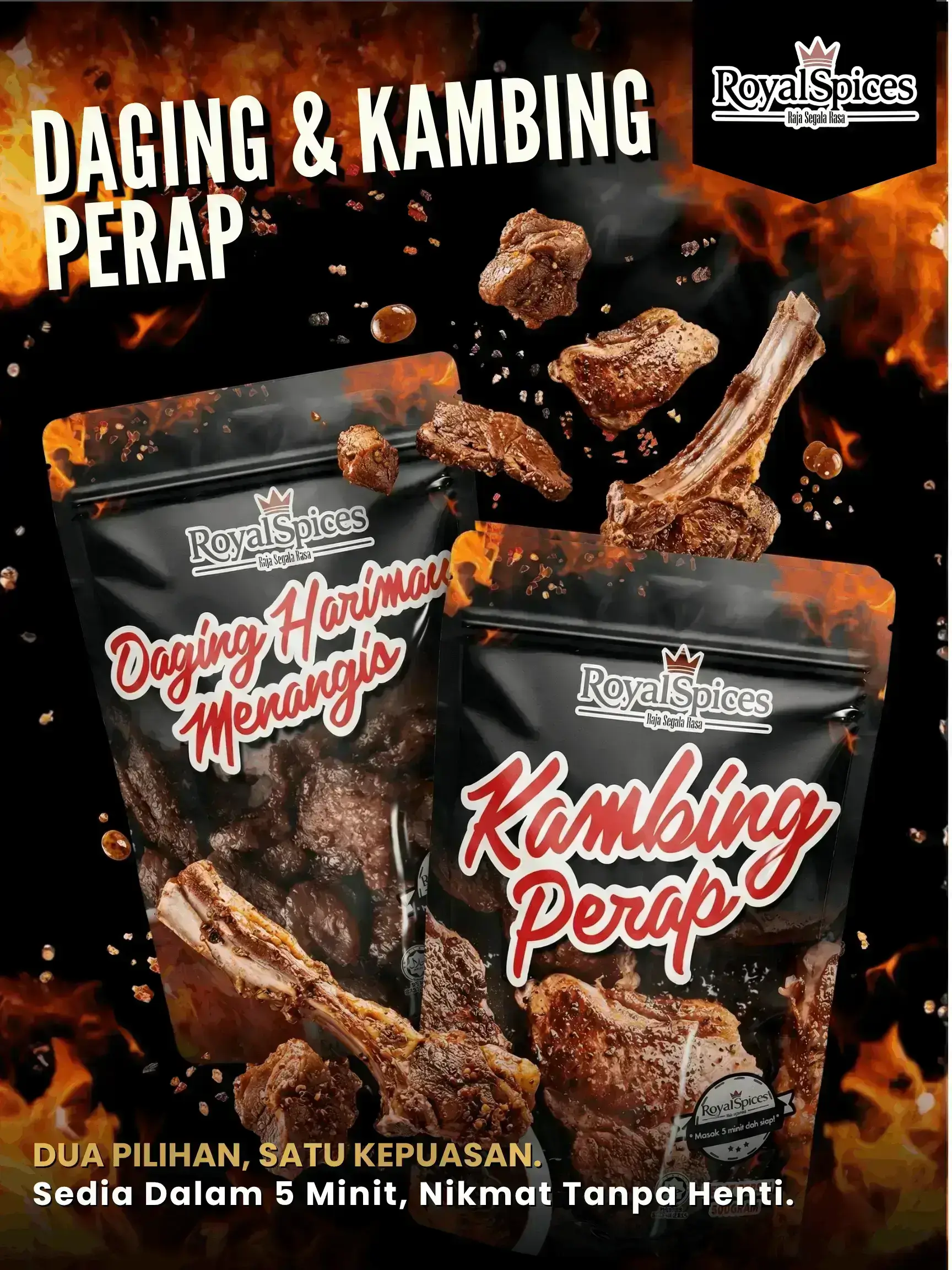 Poster Daging Perap